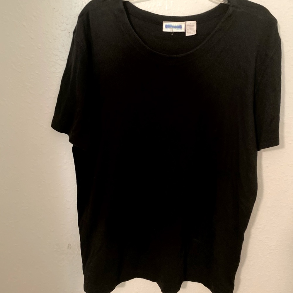 black oversized t shirt